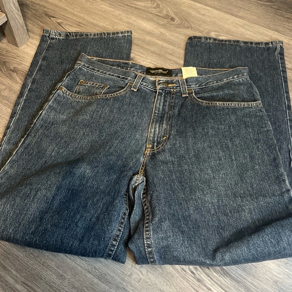 Eddie Bauer Authentic Denim Jeans Mens 31/30 Original Fit Straight Leg